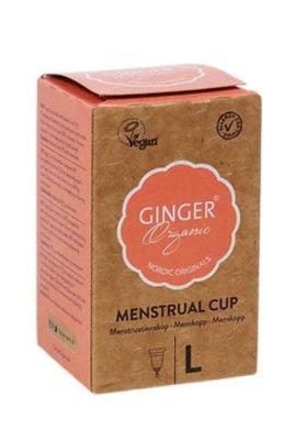 Ginger Organic Menstruatiecup TPE - maat L 1 Stuks
