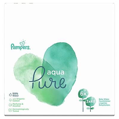 Pampers Pampers Vochtige Doeken Harmonie Aqua (3x48) 144 - thumbnail