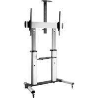 ROLINE LCD/TV rolstandaard, tot 100 kg, zilver - thumbnail