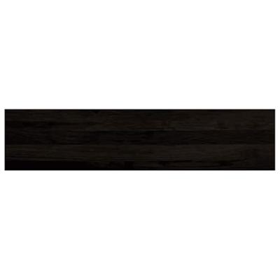 VidaXL Traptreden 2 st 110x30x2 cm massief eikenhout donkerbruin - thumbnail
