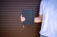 Moleskine notitieboek professional, ft 19 x 25 cm, gelijnd, harde cover, 189 blad, zwart - thumbnail