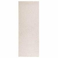 Vloerkleed ZIZUR room binnen en buiten 80x200 cm jute look - thumbnail