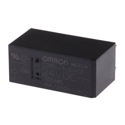 Omron G2RL-1-E-CF-DC24 Powerrelais 24 V/DC 16 A 1x wisselcontact 1 stuk(s) Bag Omron G2RL-1-E-CF-DC24 Powerrelais 24 V/DC 16 A 1x wisselcontact 1 stuk(s) Bag
