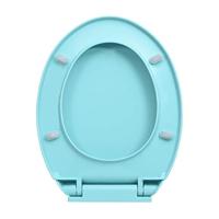 VidaXL Toiletbril soft-close ovaal groen - thumbnail