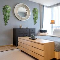 Anthurium Clarinervium kunst hangplant 80cm - thumbnail