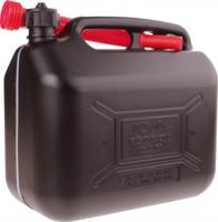 Pro Plus JERRYCAN 10L KUNSTSTOF ZWART UN-GEKEURD - thumbnail