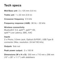 Q Acoustics M40 Draadloze Luidspreker - Walnoot - thumbnail