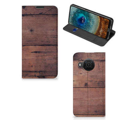 Nokia X20 | X10 Book | Wallet Case | Old Wood