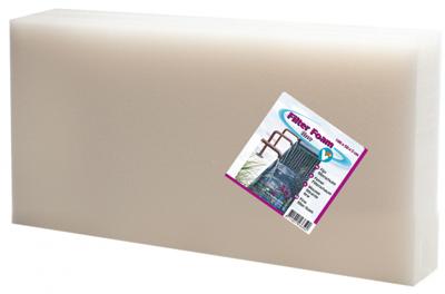 Filter foam white 100x50x5cm.