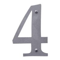 HDD Pro Huisnummer 4 Retro IJzer - thumbnail