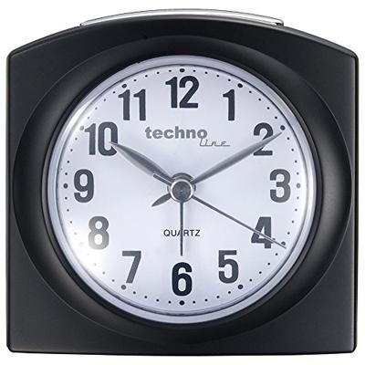 Technoline Geneva-L Wekker - Analoog Zwart Technoline Geneva-L Wekker - Analoog Zwart