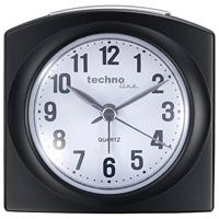 Technoline Geneva-L Wekker - Analoog Zwart - thumbnail