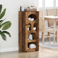 Dressoir Oudhout 40 x 35 x 100,5 cm Bewerkt hout - thumbnail