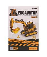 Robotime Excavator houten bouwpakket - thumbnail