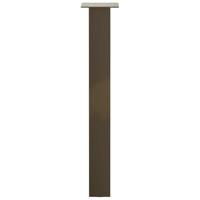 Console tafelpoten 4 st 72 cm staal naturel - thumbnail