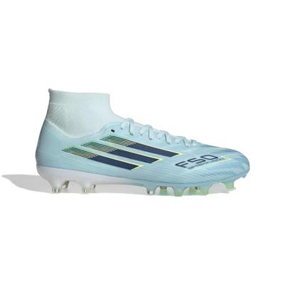 adidas F50 Sparkfusion Pro Gras / Kunstgras Voetbalschoenen (MG) Dames Lichtblauw Donkerblauw Neongeel adidas F50 Sparkfusion Pro Gras / Kunstgras Voetbalschoenen (MG) Dames Lichtblauw Donkerblauw Neongeel