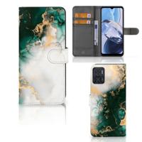 Bookcase voor Motorola Moto E22 | E22i Marmer Groen - thumbnail