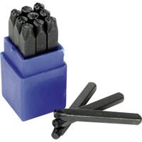 Brüder Mannesmann M 245-06 9-delig Slagcijferset Lettergrootte: 6 mm - thumbnail