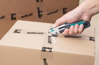 Wolfcraft Professioneel Dubbel Veiligheidsmes met Trapeziummes Wolfcraft Professioneel Dubbel Veiligheidsmes met Trapeziummes