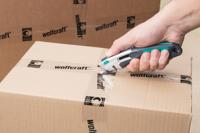 Wolfcraft Professioneel Dubbel Veiligheidsmes met Trapeziummes - thumbnail