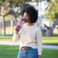 Ninja Blast draagbare blender - BC150EUPR - 530 ml kom - 2 uur batterijduur - draadloos - BPA-vrij - paars - thumbnail