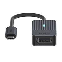 Rapoo UCA-1005 USB-C naar DisplayPort Adapter Zwart - thumbnail