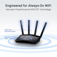 ASUS RT-BE82U BE6500 draadloze router 2.5 Gigabit Ethernet Dual-band (2.4 GHz / 5 GHz) Zwart - thumbnail