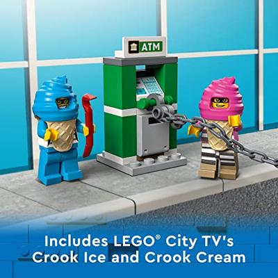 Lego city - 60314 ice cream launcher met politiewagen