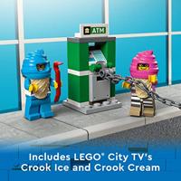 Lego city - 60314 ice cream launcher met politiewagen - thumbnail