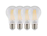 Sylvania Ledlamp - e27 - 806 lm - bol - helder - filament - 4 stuks - thumbnail