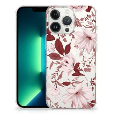 Smartphone hoesje iPhone 13 Pro Max Watercolor Flowers Smartphone hoesje iPhone 13 Pro Max Watercolor Flowers