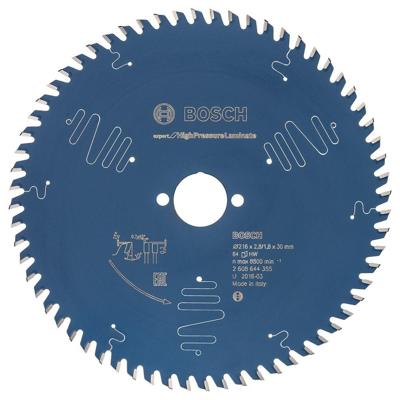 Bosch Accessories Expert for High-Pressure Laminate 2608644355 Cirkelzaagblad 216 x 30 x 1.8 mm Aantal tanden: 64 1 stuk(s) Bosch Accessories Expert for High-Pressure Laminate 2608644355 Cirkelzaagblad 216 x 30 x 1.8 mm Aantal tanden: 64 1 stuk(s)