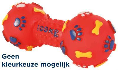 TRIXIE VINYL HALTER MET GELUID ASSORTI 15 CM 4 ST