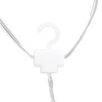 VidaXL Lichtslinger ster en maan afstandsbediening 138 led&apos;s warmwit - thumbnail