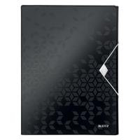 Leitz WOW elastobox ft A4, zwart - thumbnail