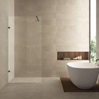 Wiesbaden Inloopdouche 60x200 cm - Nano Coating - Helder Glas Gunmetal - thumbnail