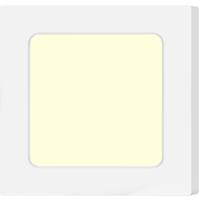 LED Downlight Pro Vierkant Opbouw 6W 3000K Warm Wit Kunststof - thumbnail