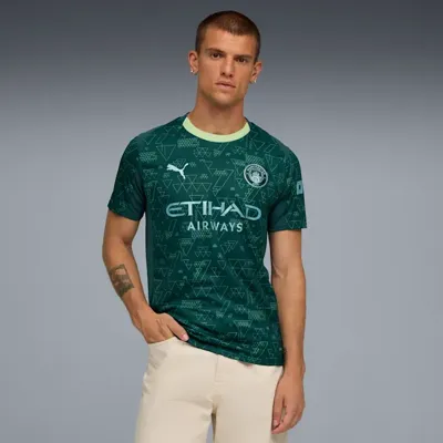 Manchester City 4rd Shirt Senior 2025/2026 - Maat S - Kleur: Donkergroen | Soccerfanshop
