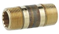 Kirchhoff Rood messing pijpnippel, blank, 1" x 40 mm, (3530) - 988963013 - thumbnail
