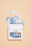 Confetti Bloemvorm Blooming Baby Boy (80st) - thumbnail