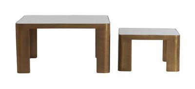 Light & Living Salontafel 'Oxe' Set van 2 stuks, kleur Antiek Brons Light & Living Salontafel 'Oxe' Set van 2 stuks, kleur Antiek Brons