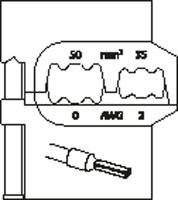 Gedore 8140-08 1830627 Krimpinzetstuk Adereindhulzen 35 tot 50 mm² - thumbnail