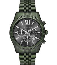 Horlogeband Michael Kors MK8604 Roestvrij staal (RVS) Groen 22mm Horlogeband Michael Kors MK8604 Roestvrij staal (RVS) Groen 22mm