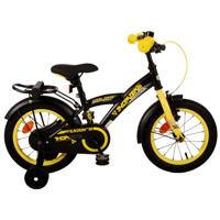 Volare thombike kinderfiets - jongens - 14 inch - zwart geel - thumbnail