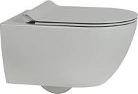 Ben Segno 2.0 hangtoilet met toiletbril Xtra glaze+ Free flush cement grijs - thumbnail