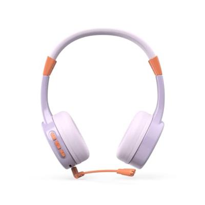 Hama Bluetooth-hoofdtelefoon met microfoon voor kinderen 'Teens Guard II' (Bluetooth-hoofdtelefoon voor kinderen, over-ear, volume beperkt tot 85 DB, USB-C-kabel) paars