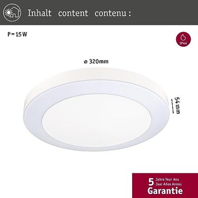 Paulmann Circula 94527 LED-buitenlamp (plafond) LED 14 W Wit Paulmann Circula 94527 LED-buitenlamp (plafond) LED 14 W Wit