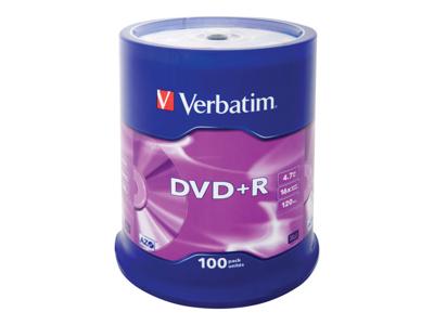 DVD-R Verbatim 100 Stuks