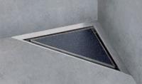 Easy Drain AquaJewels Delta tegel 20x20cm met zijuitlaat 50mm waterslot 30/35/50mm AJDE ZT ajde-zt - thumbnail
