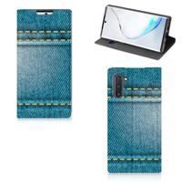 Samsung Galaxy Note 10 Hippe | Standcase | Jeans - thumbnail